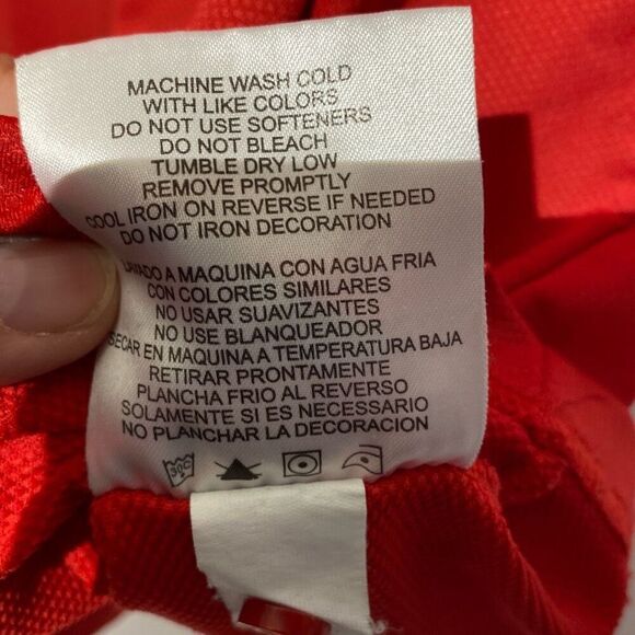 Head Men's Red Collared Short Sleeve Stretch Golf Polo Shirt Size Large - Picture 11 of 11